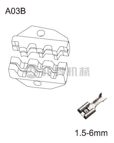 端子压接模具