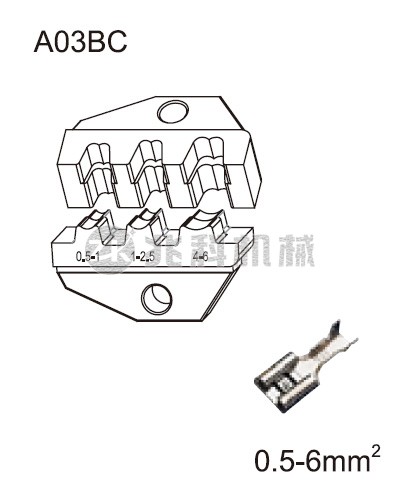 端子压接模具