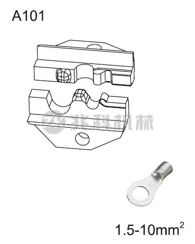 端子压接模具