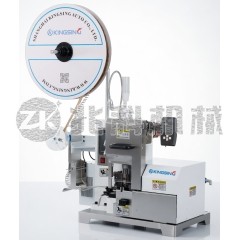 半自动剥皮打端机