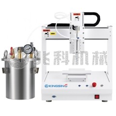 工业级大容量硅胶自动点胶机