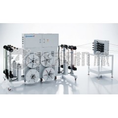 自动八工位放线机带校直机