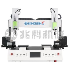 桌面式背靠背双工位锁螺丝机