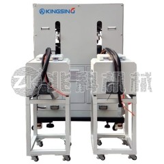 双工位顶注式低压注塑机