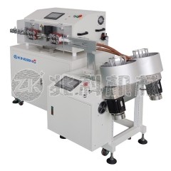 全自动裁线剥皮绕线机