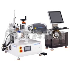 半自动圆周贴标机