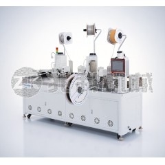 全自动双并线穿热缩管合压机