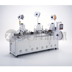 全自动双并线穿热缩管合压机