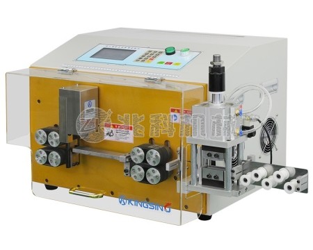 8轮皮带送线排线剥线机