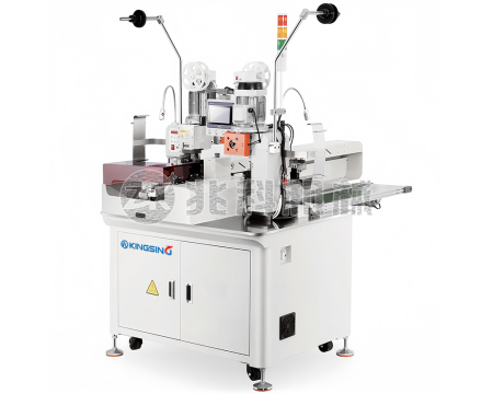 全自动排线裁切剥皮分线压端机