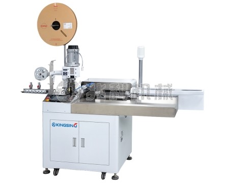 全自动线材裁切剥皮沾锡机