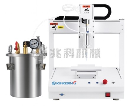 工业级大容量硅胶自动点胶机