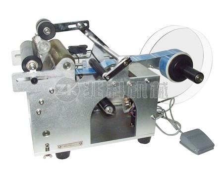 经济型半自动圆瓶贴标机