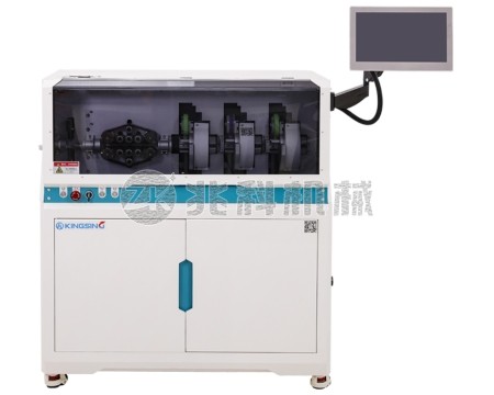 自动尼龙编织软管裁切胶带机