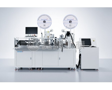 全自动双头双穿号码管机