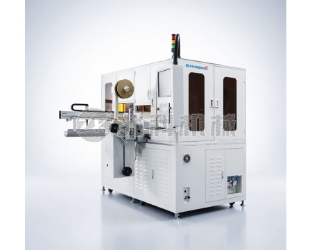 全自动同轴线芯线点锡双头打端机